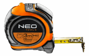 Miara stalowa zwijana Neo 67-193 3 m 16 mm