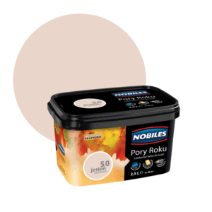 Farba lateksowa do ścian Nobiles Pory Roku jesień pochmurna 50 2,5 l