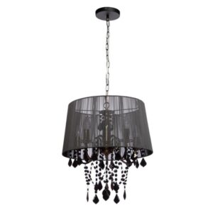 Light Prestige Lampa Mona 3 wisząca LP-5005/3P Czarna