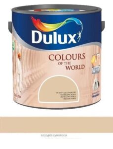 Farba lateksowa do ścian Dulux Kolory Świata szczypta cynamonu 2,5 l