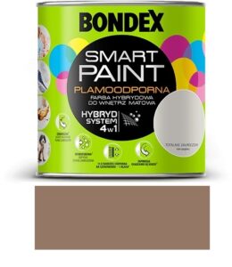 Plamoodporna farba hybrydowa Bondex Smart Paint hot chocolate 2,5l