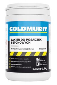 Lakier do posadzek betonowych A+B 0,75kg