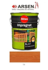 Impregnat dekoracyjny do drewna Altax tik 4,5 l